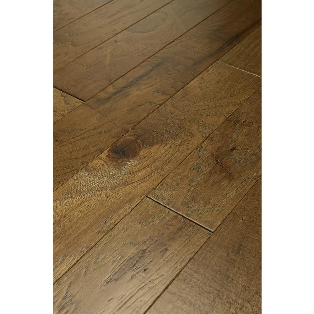 Chantilly 5 in. W Alabaster Engineered Hickory Hardwood Flooring (27.58 sq. ft./case) by Shaw 1 Chantilly 5 in. W Alabaster Engineered Hickory Hardwood Flooring (27.58 sq. ft./case) by Shaw