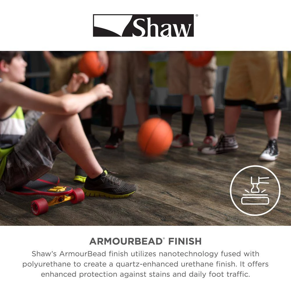 Jacksonville 7 in. W Antler Click Lock Luxury Vinyl Plank Flooring (18.91 sq. ft./case) by Shaw 9 Jacksonville 7 in. W Antler Click Lock Luxury Vinyl Plank Flooring (18.91 sq. ft./case) by Shaw - Image 9