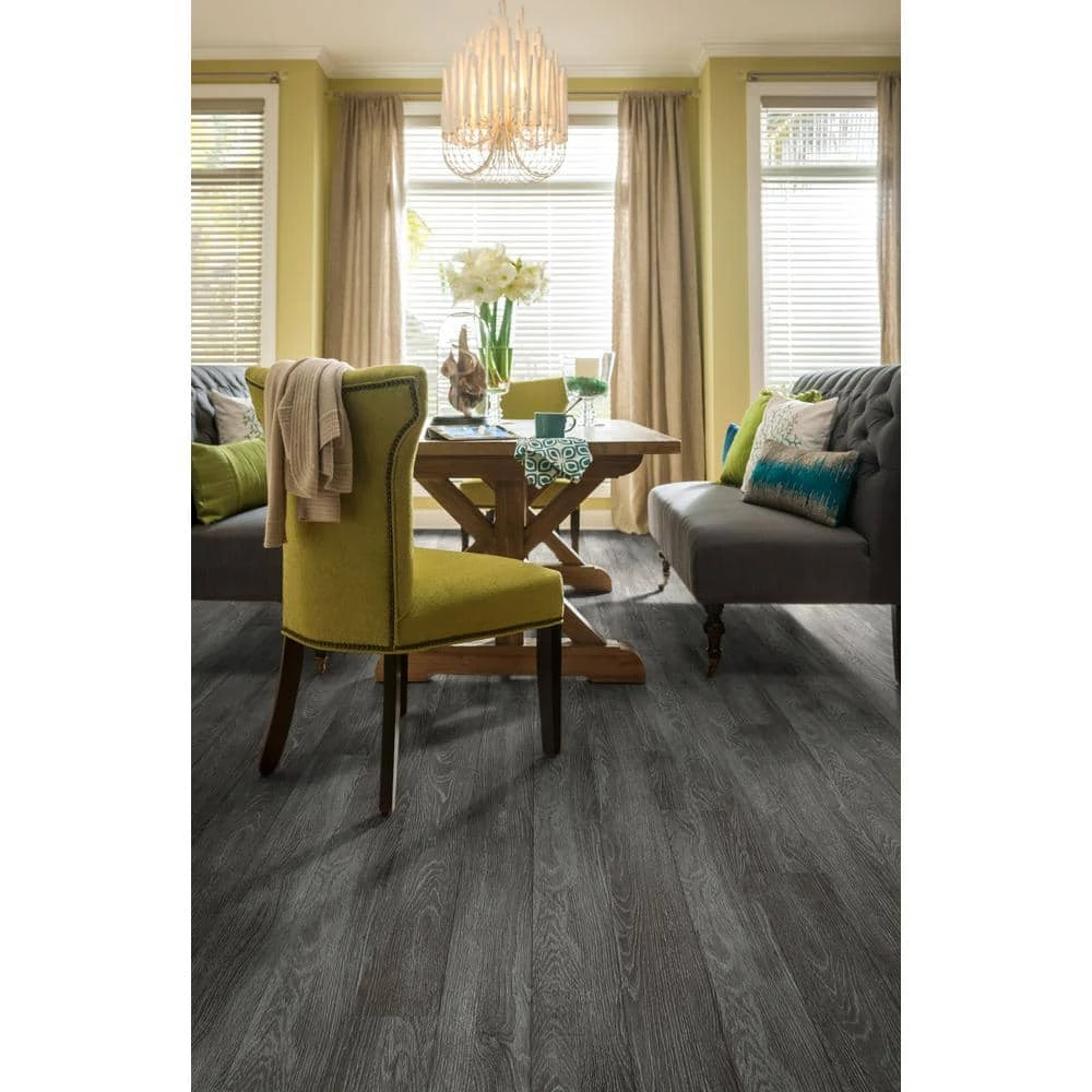 Mystic 6 in. W Ash Click Lock Luxury Vinyl Plank Flooring (23.64 sq. ft./case) by Shaw 2 Mystic 6 in. W Ash Click Lock Luxury Vinyl Plank Flooring (23.64 sq. ft./case) by Shaw - Image 2