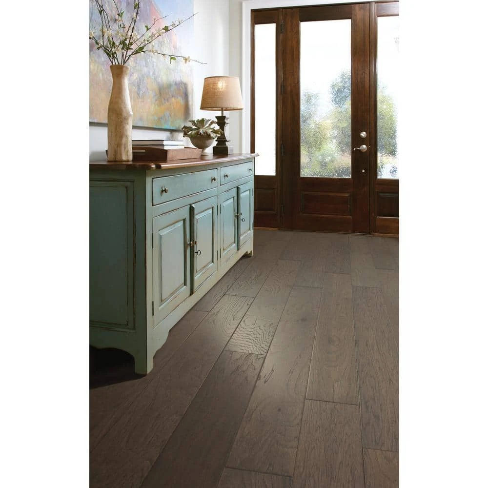 Kings Ranch 6-3/8 in. W Ashburton Engineered Hickory Hardwood Flooring (30.48 sq. ft./case) by Shaw 2 Kings Ranch 6-3/8 in. W Ashburton Engineered Hickory Hardwood Flooring (30.48 sq. ft./case) by Shaw - Image 2