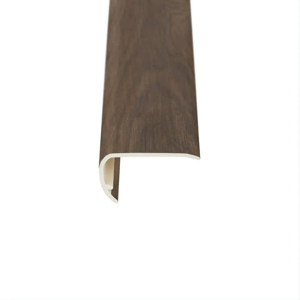 Grand Slam Banks 1-1/8 in. T x 2-1/8 in. W x 94 in. L Stair Nose Molding by Shaw 3 Grand Slam Banks 1-1/8 in. T x 2-1/8 in. W x 94 in. L Stair Nose Molding by Shaw - Image 3