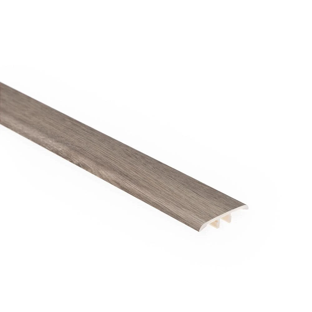 Melrose Oak Barnwood 5/16 in. T x 1-3/4 in. W x 94 in. L T-Molding by Shaw 1 Melrose Oak Barnwood 5/16 in. T x 1-3/4 in. W x 94 in. L T-Molding by Shaw