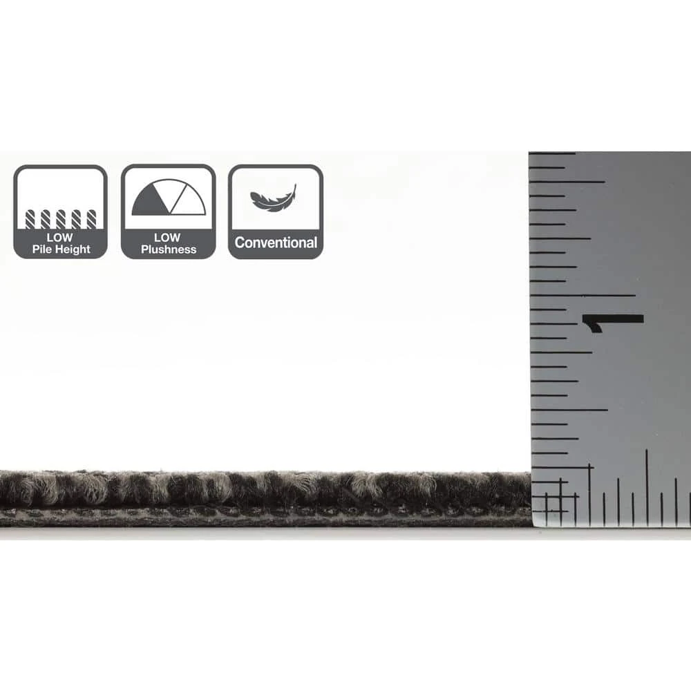 Farmington Gray Commercial 24 in. x 24 Glue-Down Carpet Tile (20 Tiles/Case) 80 sq. ft. by Shaw 4 Farmington Gray Commercial 24 in. x 24 Glue-Down Carpet Tile (20 Tiles/Case) 80 sq. ft. by Shaw - Image 4