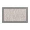 Frame Textline Beige 18 in. x 30 in. Anti-Fatigue Standing Mat by World Rug Gallery