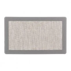 Frame Textline Beige 18 in. x 30 in. Anti-Fatigue Standing Mat by World Rug Gallery