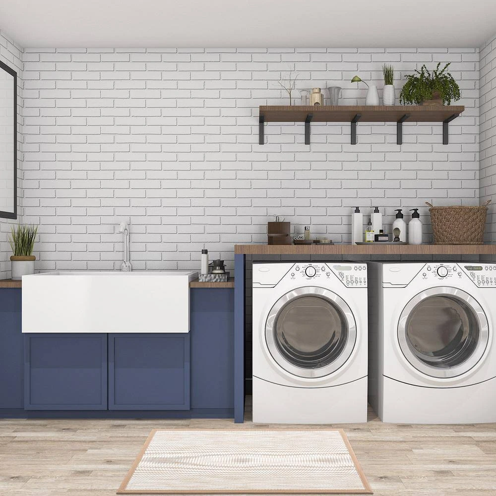 Stripe Beige 18 in. x 30 in. Anti-Fatigue Standing Mat by World Rug Gallery 4 Stripe Beige 18 in. x 30 in. Anti-Fatigue Standing Mat by World Rug Gallery - Image 4