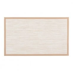 Stripe Beige 18 in. x 30 in. Anti-Fatigue Standing Mat by World Rug Gallery