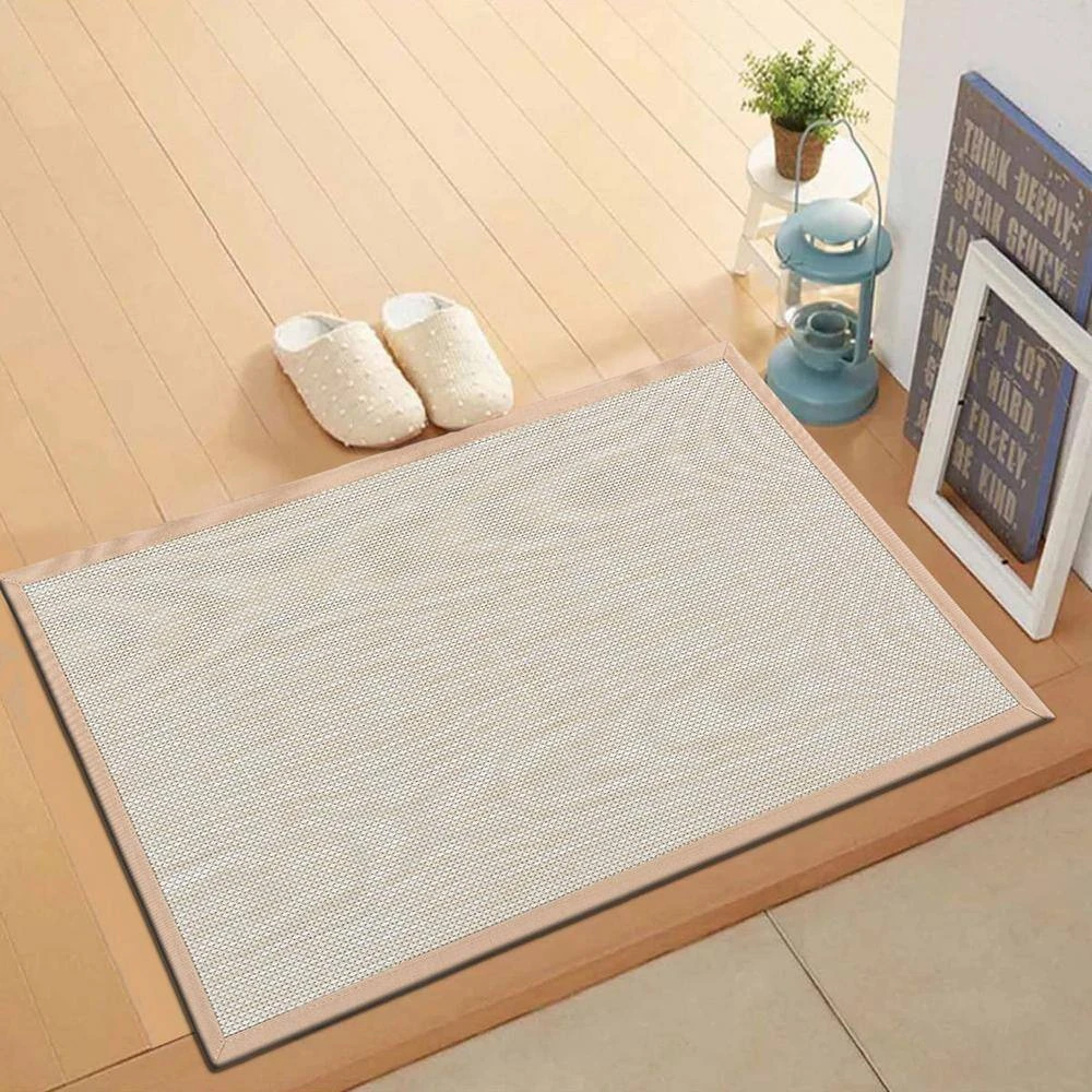 Basketweave Beige 18 in. x 30 in. Anti-Fatigue Standing Mat by World Rug Gallery 3 Basketweave Beige 18 in. x 30 in. Anti-Fatigue Standing Mat by World Rug Gallery - Image 3