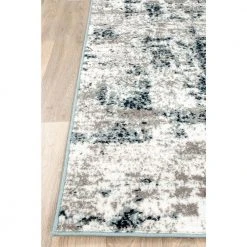 Distressed Modern Abstract Blue 7 ft. 10 in. x 10 ft. Area Rug by World Rug Gallery 13 Distressed Modern Abstract Blue 7 ft. 10 in. x 10 ft. Area Rug by World Rug Gallery -Shaw stor online blue world rug gallery area rugs 910blue8x10 1f 1000