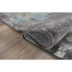 Vintage Distressed Abstract Blue 2 ft. x 3 ft. Area Rug by World Rug Gallery -Shaw stor online blue world rug gallery area rugs 927blue2x3 c3 1000