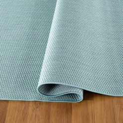 Blue 7 ft. 10 in. x 10 ft. Solid Flatweave Waterproof Backyard Indoor/Outdoor Area Rug by World Rug Gallery 12 Blue 7 ft. 10 in. x 10 ft. Solid Flatweave Waterproof Backyard Indoor/Outdoor Area Rug by World Rug Gallery -Shaw stor online blue world rug gallery outdoor rugs 5009blue8x10 1d 1000