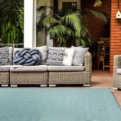 Blue 7 ft. 10 in. x 10 ft. Solid Flatweave Waterproof Backyard Indoor/Outdoor Area Rug by World Rug Gallery 14 Blue 7 ft. 10 in. x 10 ft. Solid Flatweave Waterproof Backyard Indoor/Outdoor Area Rug by World Rug Gallery -Shaw stor online blue world rug gallery outdoor rugs 5009blue8x10 c3 1000