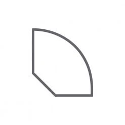 Hamilton Boulder 11/16 in. T x 5/8 in. W x 94 in. L Vinyl Quarter Round Molding by Shaw -Shaw stor online boulder shaw vinyl trim hdqt100520 4f 1000