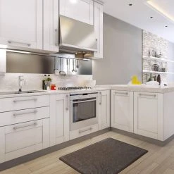 Embossed 20 in. X 30 in. Brown Anti-Fatigue Mat by World Rug Gallery -Shaw stor online brown world rug gallery kitchen mats 872brown20x30 31 1000