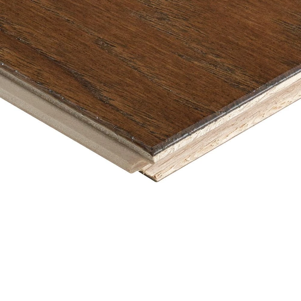 Chantilly 5 in. W Brushwood Engineered Hickory Hardwood Flooring (27.58 sq. ft./case) by Shaw 8 Chantilly 5 in. W Brushwood Engineered Hickory Hardwood Flooring (27.58 sq. ft./case) by Shaw - Image 8