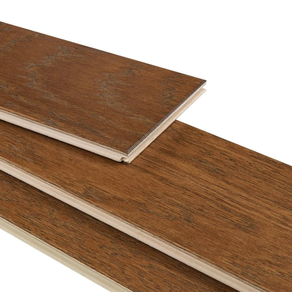 Chantilly 5 in. W Brushwood Engineered Hickory Hardwood Flooring (27.58 sq. ft./case) by Shaw 6 Chantilly 5 in. W Brushwood Engineered Hickory Hardwood Flooring (27.58 sq. ft./case) by Shaw - Image 6