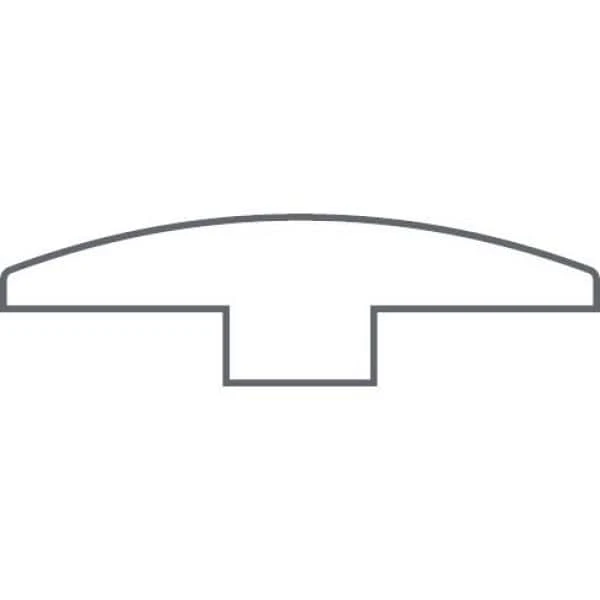 Chantilly Brushwood 11/32 in. T x 2 in. W x 78 in. L T-Molding by Shaw 4 Chantilly Brushwood 11/32 in. T x 2 in. W x 78 in. L T-Molding by Shaw - Image 4