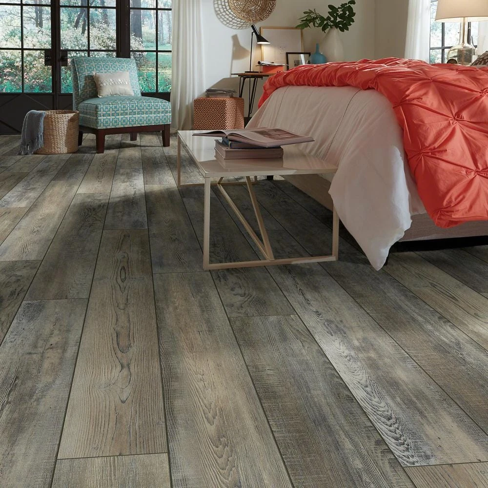 Primavera 7 in. W Cameo Click Lock Luxury Vinyl Plank Flooring (18.91 sq. ft./case) by Shaw 2 Primavera 7 in. W Cameo Click Lock Luxury Vinyl Plank Flooring (18.91 sq. ft./case) by Shaw - Image 2
