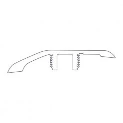 Primavera Cameo 3/8 in. T x 1-3/4 in. W x 94 in. L Reducer Molding by Shaw -Shaw stor online cameo shaw vinyl trim hdmp600594 1f 1000