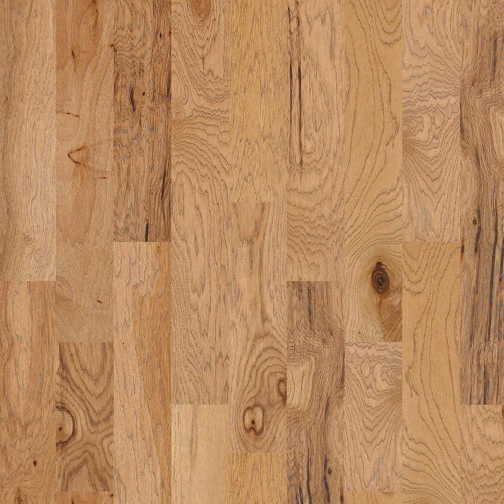 Kings Ranch 6-3/8 in. W Camfield Engineered Hickory Hardwood Flooring (30.48 sq. ft./case) by Shaw 1 Kings Ranch 6-3/8 in. W Camfield Engineered Hickory Hardwood Flooring (30.48 sq. ft./case) by Shaw