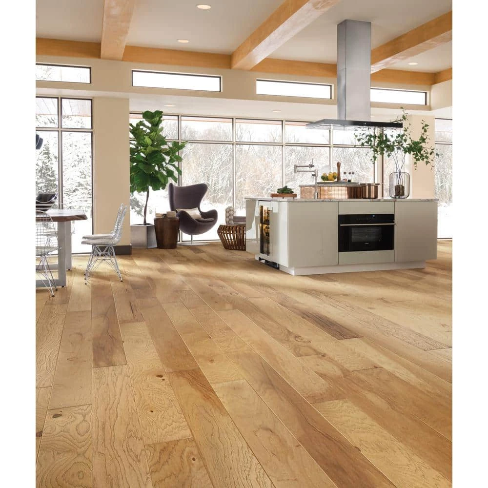 Kings Ranch 6-3/8 in. W Camfield Engineered Hickory Hardwood Flooring (30.48 sq. ft./case) by Shaw 2 Kings Ranch 6-3/8 in. W Camfield Engineered Hickory Hardwood Flooring (30.48 sq. ft./case) by Shaw - Image 2
