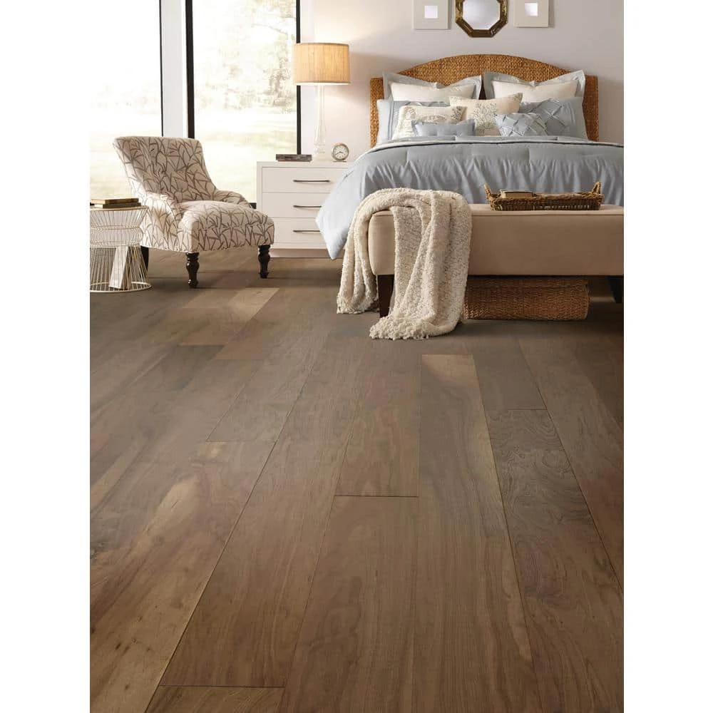 Major Event 9-1/4 in. W Cappuccino Engineered Walnut Hardwood Flooring (25.97 sq. ft./case) by Shaw 3 Major Event 9-1/4 in. W Cappuccino Engineered Walnut Hardwood Flooring (25.97 sq. ft./case) by Shaw - Image 3
