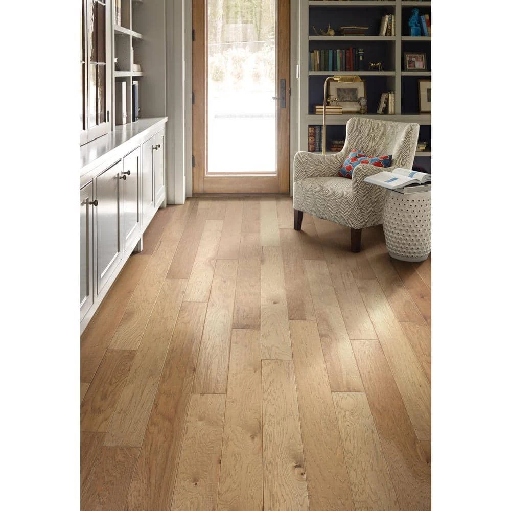 Olympia 6-3/8 in. W Cider Engineered Hickory Hardwood Flooring (30.48 sq. ft./case) by Shaw 5 Olympia 6-3/8 in. W Cider Engineered Hickory Hardwood Flooring (30.48 sq. ft./case) by Shaw - Image 5