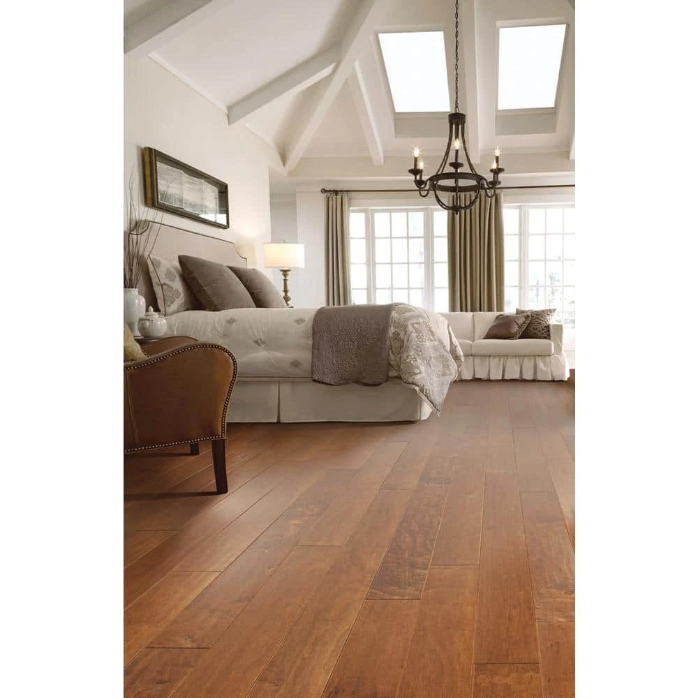 Inspire Maple 5 in. W Cinnamon Engineered Hardwood Flooring (23.66 sq. ft./case) by Shaw 2 Inspire Maple 5 in. W Cinnamon Engineered Hardwood Flooring (23.66 sq. ft./case) by Shaw - Image 2