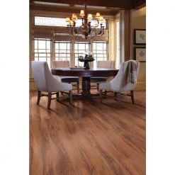 Wisteria 6 in. W Clay Adhesive Luxury Vinyl Plank Flooring (53.93 sq. ft./case) by Shaw -Shaw stor online clay shaw vinyl plank flooring hd80400618 40 1000
