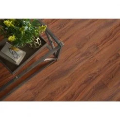 Wisteria 6 in. W Clay Adhesive Luxury Vinyl Plank Flooring (53.93 sq. ft./case) by Shaw -Shaw stor online clay shaw vinyl plank flooring hd80400618 a0 1000