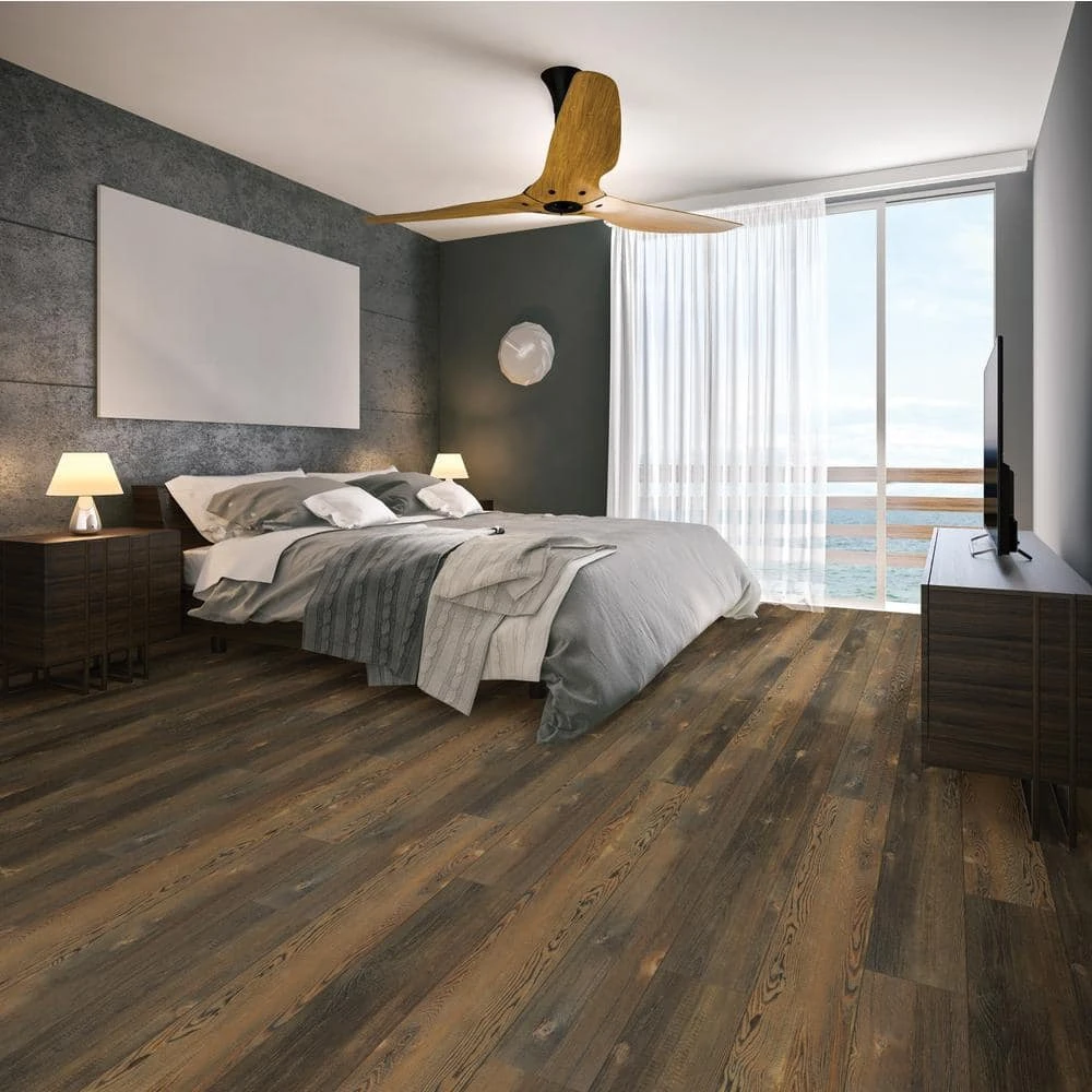 Pinebrooke 9 in. W Clay Click Lock Luxury Vinyl Plank Flooring (21.79 sq. ft./case) by Shaw 3 Pinebrooke 9 in. W Clay Click Lock Luxury Vinyl Plank Flooring (21.79 sq. ft./case) by Shaw - Image 3
