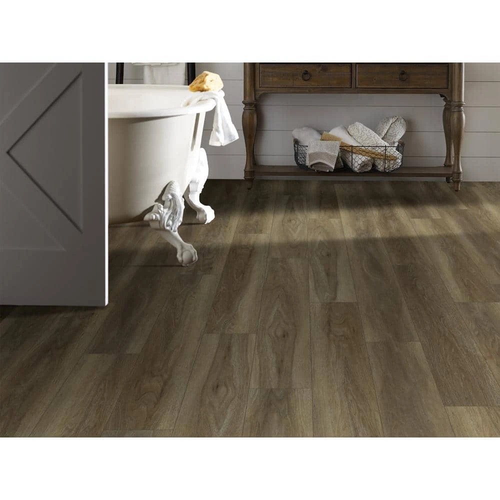 Sydney 7 in. W Clove Click Lock Luxury Vinyl Plank Flooring (18.91 sq. ft./case) by Shaw 3 Sydney 7 in. W Clove Click Lock Luxury Vinyl Plank Flooring (18.91 sq. ft./case) by Shaw - Image 3