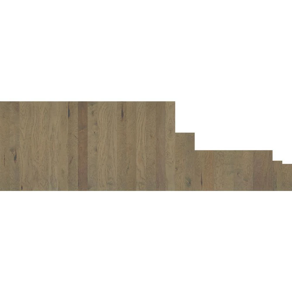 Hampshire 6-3/8 in. W Columbia Engineered Hickory Water Resistant Hardwood Flooring (30.48 sq. ft./case) by Shaw 3 Hampshire 6-3/8 in. W Columbia Engineered Hickory Water Resistant Hardwood Flooring (30.48 sq. ft./case) by Shaw - Image 3