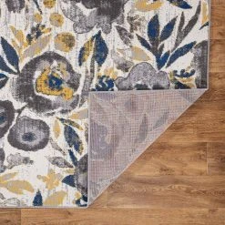 Cream 2 ft. x 7 ft. Vintage Modern Floral Runner Rug by World Rug Gallery 9 Cream 2 ft. x 7 ft. Vintage Modern Floral Runner Rug by World Rug Gallery -Shaw stor online cream world rug gallery area rugs 2075cream2x7 66 1000