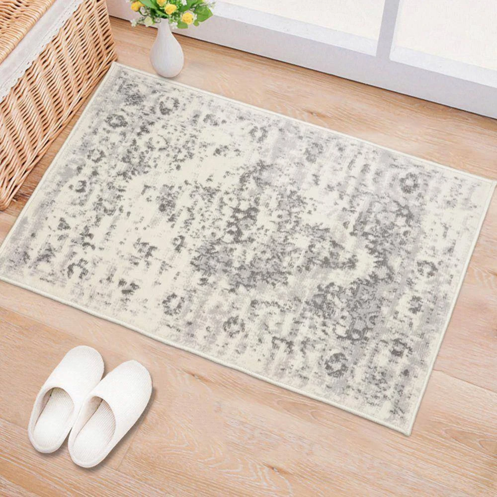 Distressed Vintage Persian 2 ft. x 3 ft. Cream Rug by World Rug Gallery 6 Distressed Vintage Persian 2 ft. x 3 ft. Cream Rug by World Rug Gallery - Image 6