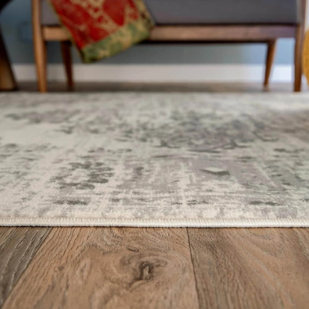 Distressed Vintage Persian 2 ft. x 3 ft. Cream Rug by World Rug Gallery 2 Distressed Vintage Persian 2 ft. x 3 ft. Cream Rug by World Rug Gallery - Image 2