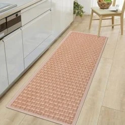 Natural Border Cream 18 in. x 47 in. Anti-Fatigue Standing Mat by World Rug Gallery 11 Natural Border Cream 18 in. x 47 in. Anti-Fatigue Standing Mat by World Rug Gallery -Shaw stor online cream world rug gallery kitchen mats 1015cream18x47 31 1000