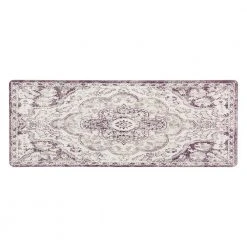 Distressed Bohemian Cream 18"x47" Anti-Fatigue Standing Mat by World Rug Gallery