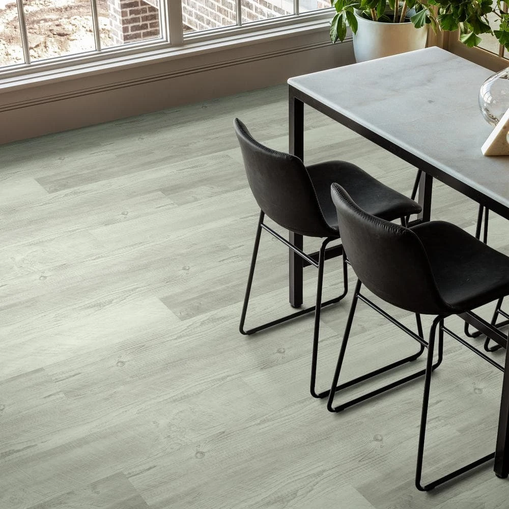 Pinecrest 9 in. W Dove Click Lock Luxury Vinyl Plank Flooring (21.79 sq. ft./case) by Shaw 2 Pinecrest 9 in. W Dove Click Lock Luxury Vinyl Plank Flooring (21.79 sq. ft./case) by Shaw - Image 2
