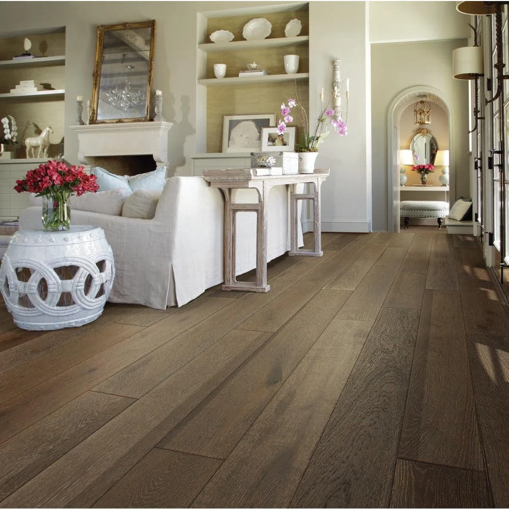 Richmond Oak 7-1/2 in. W Earthen Engineered Hardwood Flooring (31.09 sq. ft./case) by Shaw 2 Richmond Oak 7-1/2 in. W Earthen Engineered Hardwood Flooring (31.09 sq. ft./case) by Shaw - Image 2