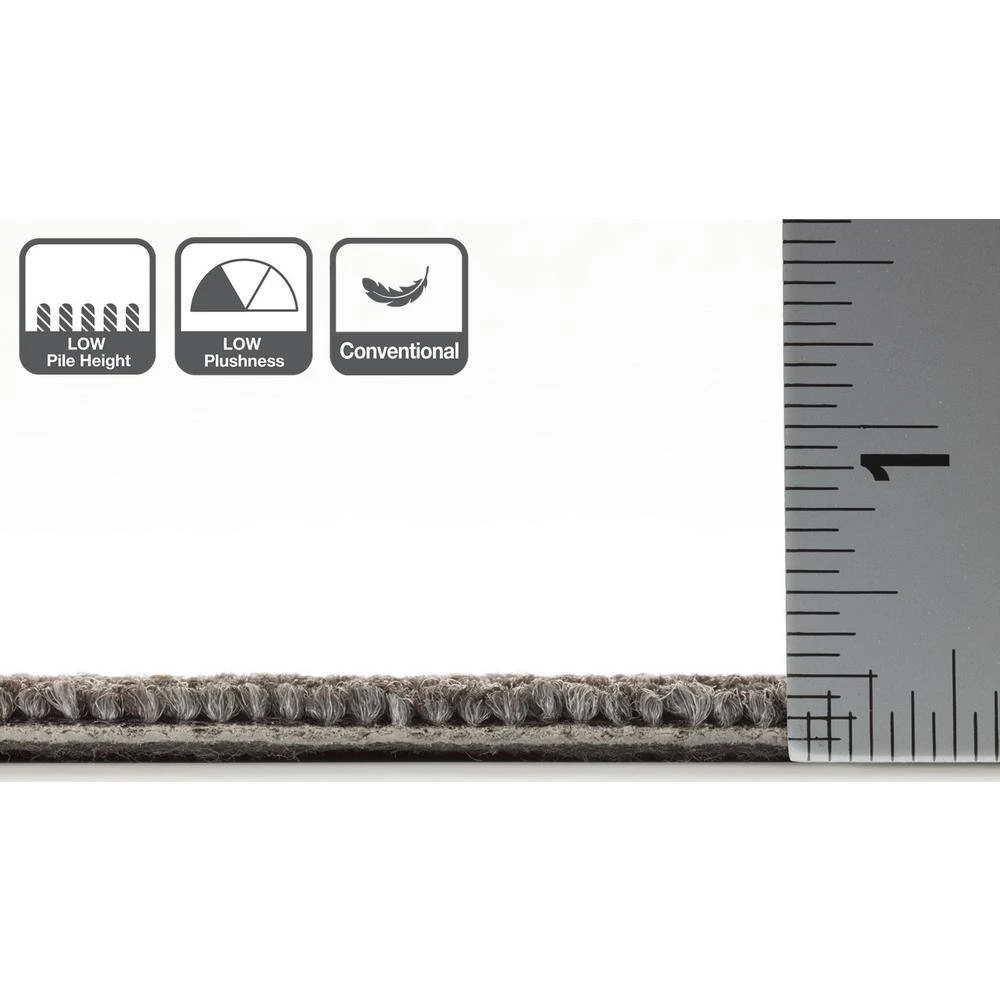 Dynamic Gray Commercial 24 in. x 24 Glue-Down Carpet Tile (20 Tiles/Case) 80 sq. ft. by Shaw 4 Dynamic Gray Commercial 24 in. x 24 Glue-Down Carpet Tile (20 Tiles/Case) 80 sq. ft. by Shaw - Image 4