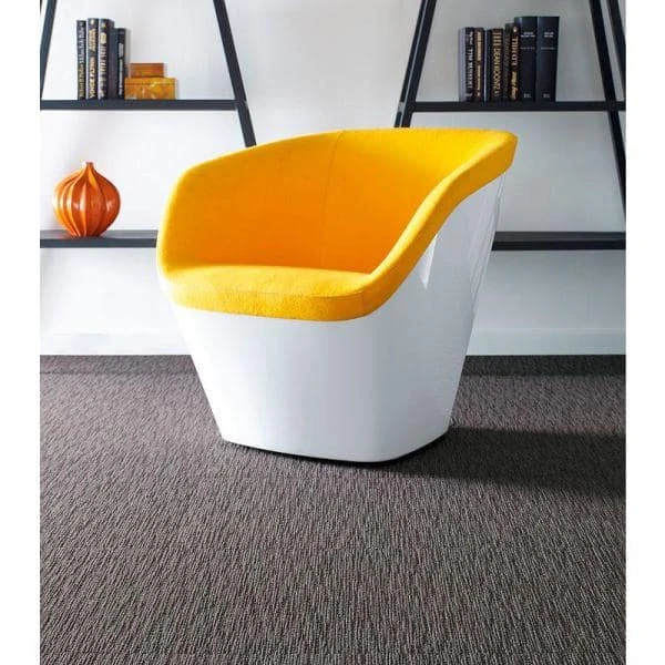 Dynamic Gray Commercial 24 in. x 24 Glue-Down Carpet Tile (20 Tiles/Case) 80 sq. ft. by Shaw 3 Dynamic Gray Commercial 24 in. x 24 Glue-Down Carpet Tile (20 Tiles/Case) 80 sq. ft. by Shaw - Image 3