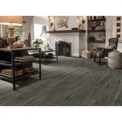 Grand Slam 6 in. W Foxx Adhesive Luxury Vinyl Plank Flooring (41.72 sq. ft./case) by Shaw -Shaw stor online foxx shaw vinyl plank flooring hd83100564 40 1000