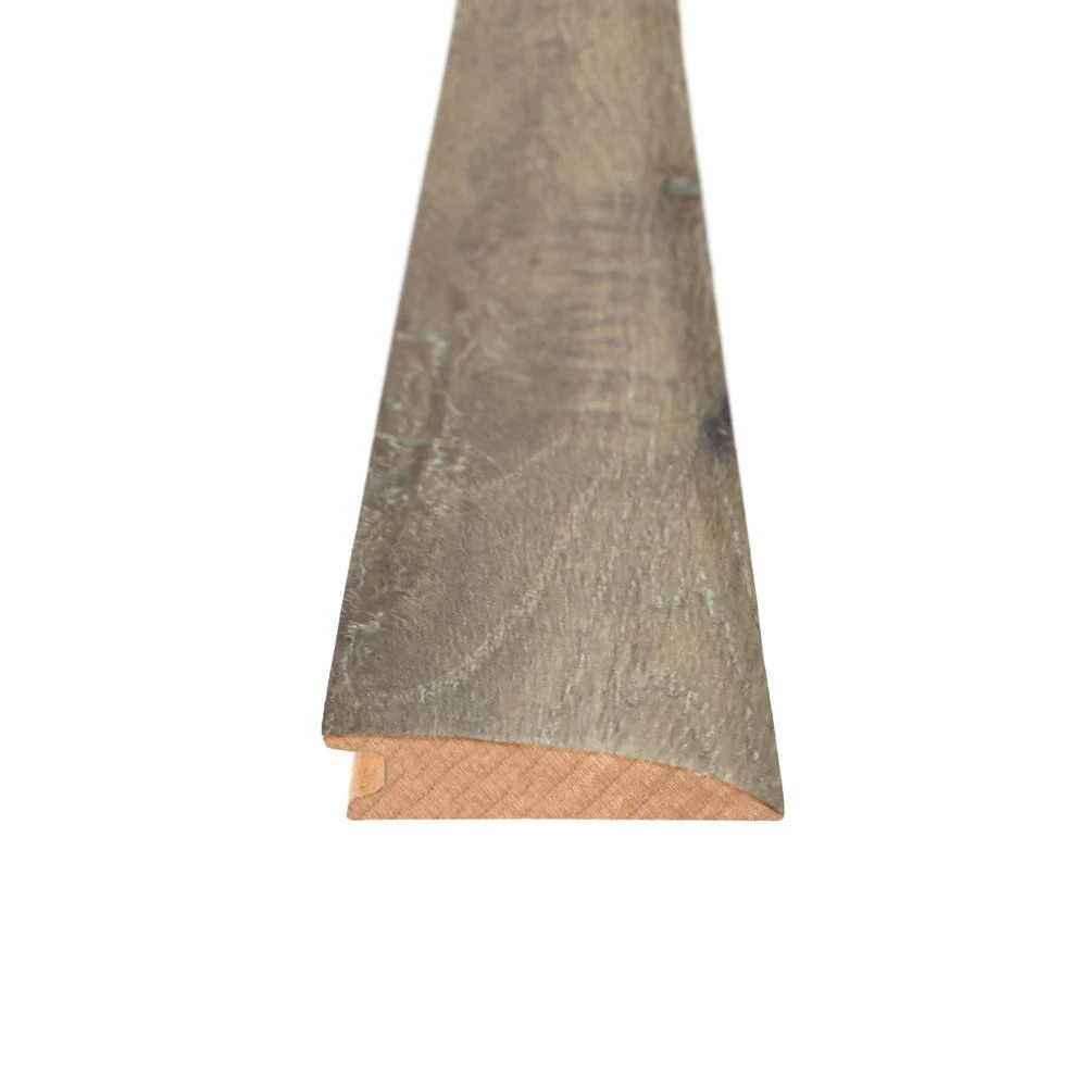 Boardwalk Gravel 1/2 in. T x 1/2 in. W x 78 in. L Reducer Molding by Shaw 3 Boardwalk Gravel 1/2 in. T x 1/2 in. W x 78 in. L Reducer Molding by Shaw - Image 3