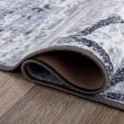 Gray 7 ft. 10 in. x 10 ft. Contemporary Floral Abstract Non Slip Area Rug by World Rug Gallery 9 Gray 7 ft. 10 in. x 10 ft. Contemporary Floral Abstract Non Slip Area Rug by World Rug Gallery -Shaw stor online gray world rug gallery area rugs 2025gray8x10 c3 1000