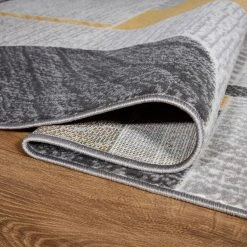 Gray 2 ft. x 7 ft. Contemporary Modern Abstract Runner Area Rug by World Rug Gallery 11 Gray 2 ft. x 7 ft. Contemporary Modern Abstract Runner Area Rug by World Rug Gallery -Shaw stor online gray world rug gallery area rugs 2074gray2x7 4f 1000