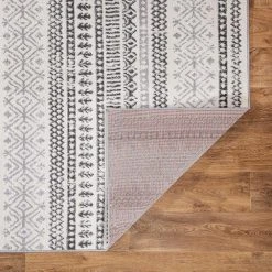 Gray 5 ft. x 7 ft. Distressed Boho Geometric Modern Area Rug by World Rug Gallery 11 Gray 5 ft. x 7 ft. Distressed Boho Geometric Modern Area Rug by World Rug Gallery -Shaw stor online gray world rug gallery area rugs 2080gray5x7 66 1000