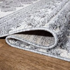 Southwestern Tribal Geometric High-Low Gray 5 ft. x 7 ft. Area Rug by World Rug Gallery 15 Southwestern Tribal Geometric High-Low Gray 5 ft. x 7 ft. Area Rug by World Rug Gallery -Shaw stor online gray world rug gallery area rugs 4022gray5x7 44 1000