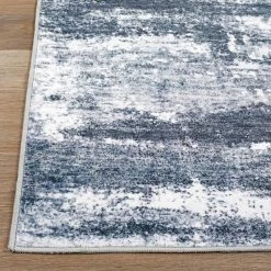 Gray 7 ft. 10 in. x 10 ft. Distressed Abstract Machine Washable Area Rug by World Rug Gallery 13 Gray 7 ft. 10 in. x 10 ft. Distressed Abstract Machine Washable Area Rug by World Rug Gallery -Shaw stor online gray world rug gallery area rugs 7020gray8x10 1f 1000