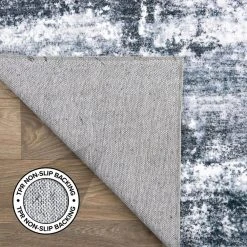 Gray 7 ft. 10 in. x 10 ft. Distressed Abstract Machine Washable Area Rug by World Rug Gallery 10 Gray 7 ft. 10 in. x 10 ft. Distressed Abstract Machine Washable Area Rug by World Rug Gallery -Shaw stor online gray world rug gallery area rugs 7020gray8x10 66 1000